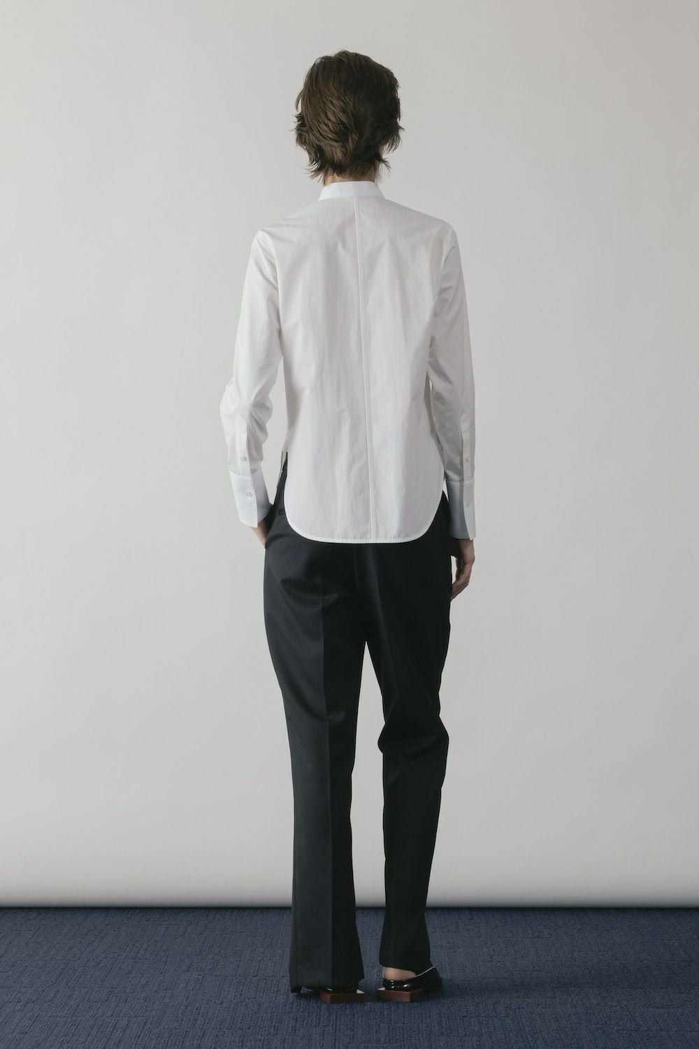 CINOH アシンメトリーブザムシャツ ASYMMETRIC BOSOM SHIRT | CINOH