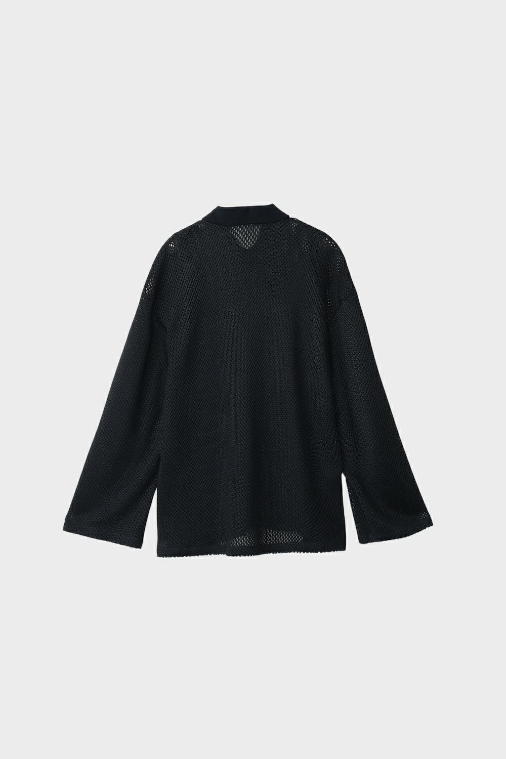 ラッセルポロシャツ[BLACK/BLACK] | CINOH