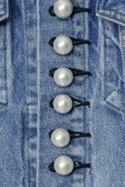 デニムパールボタンジャケット | CINOH