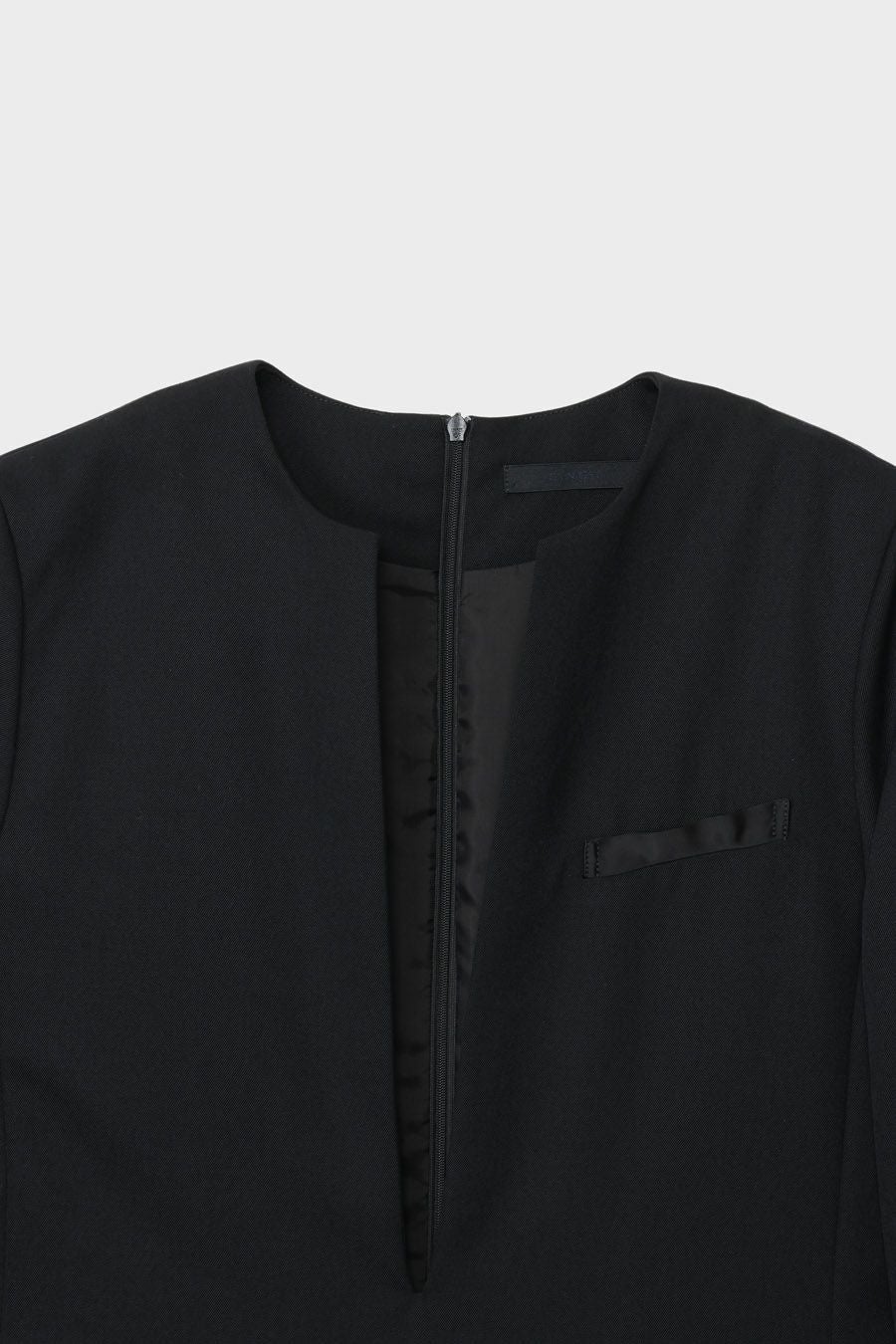KEY-NECK JACKET DRESS | CINOH