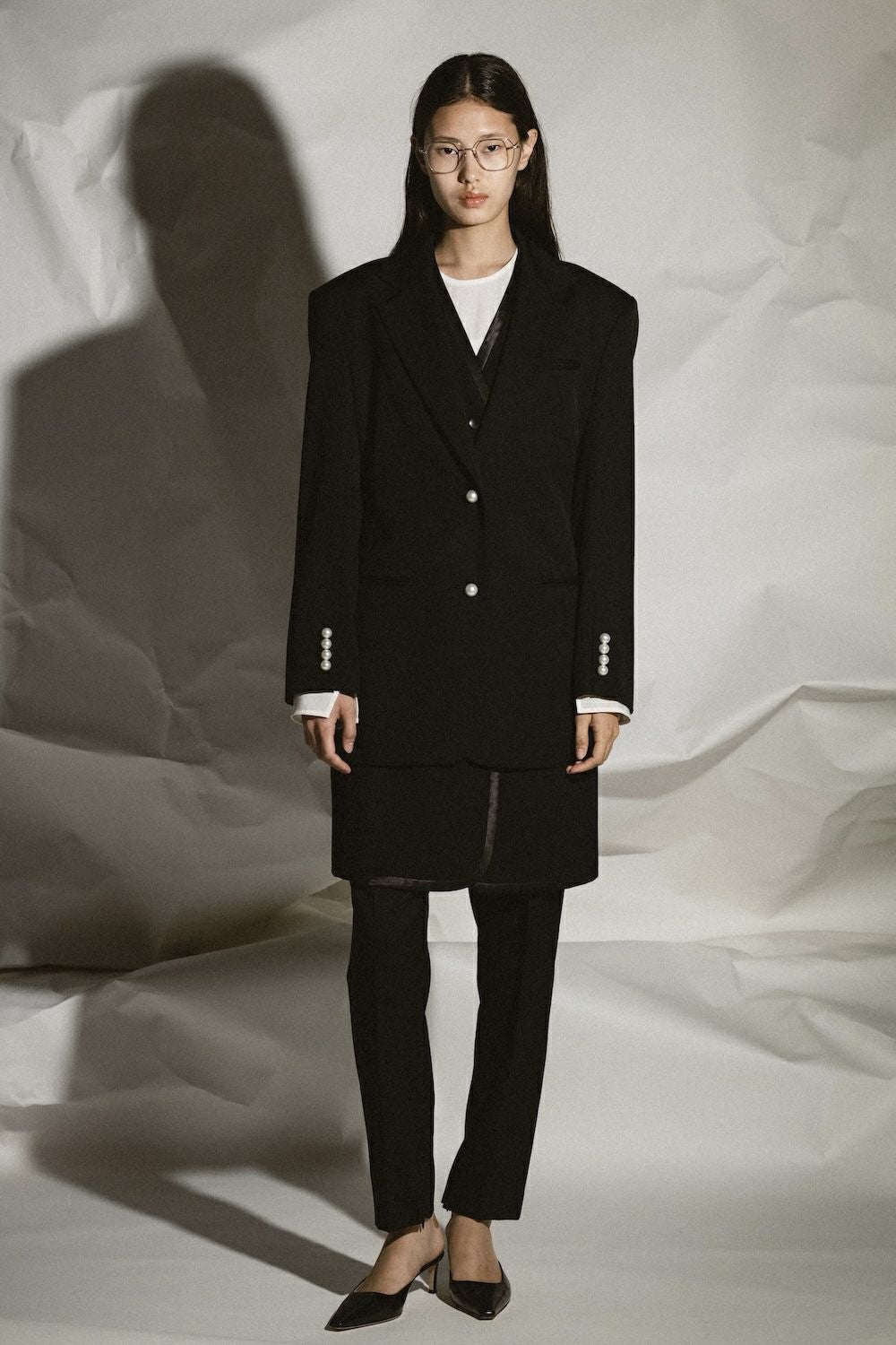 WOOL TAILORED JACKET | CINOH