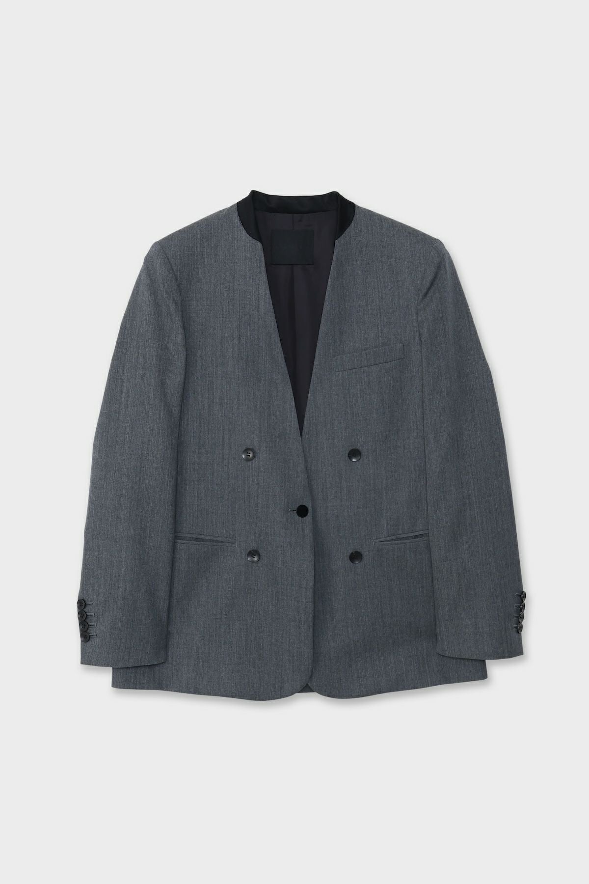 ジャケット・アウター Marunouchi.C.5257 CINOH JACKET CINOH（チノ） ジャケット ノーカラージャケット 「CINOH/チノ」BLACK