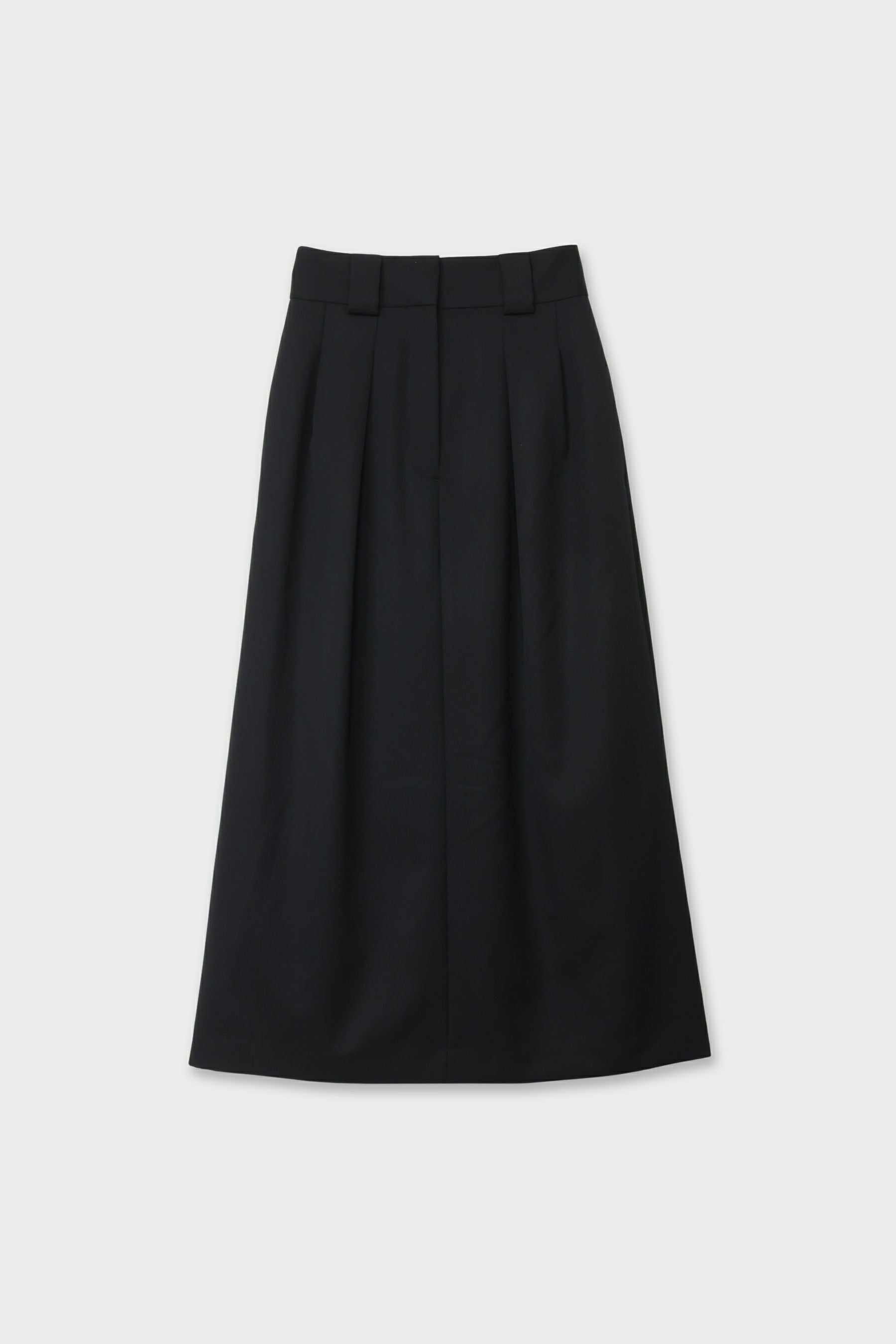 CINOH BLACK FORMAL COLLECTION ロングフレアスカート SKIRT | CINOH