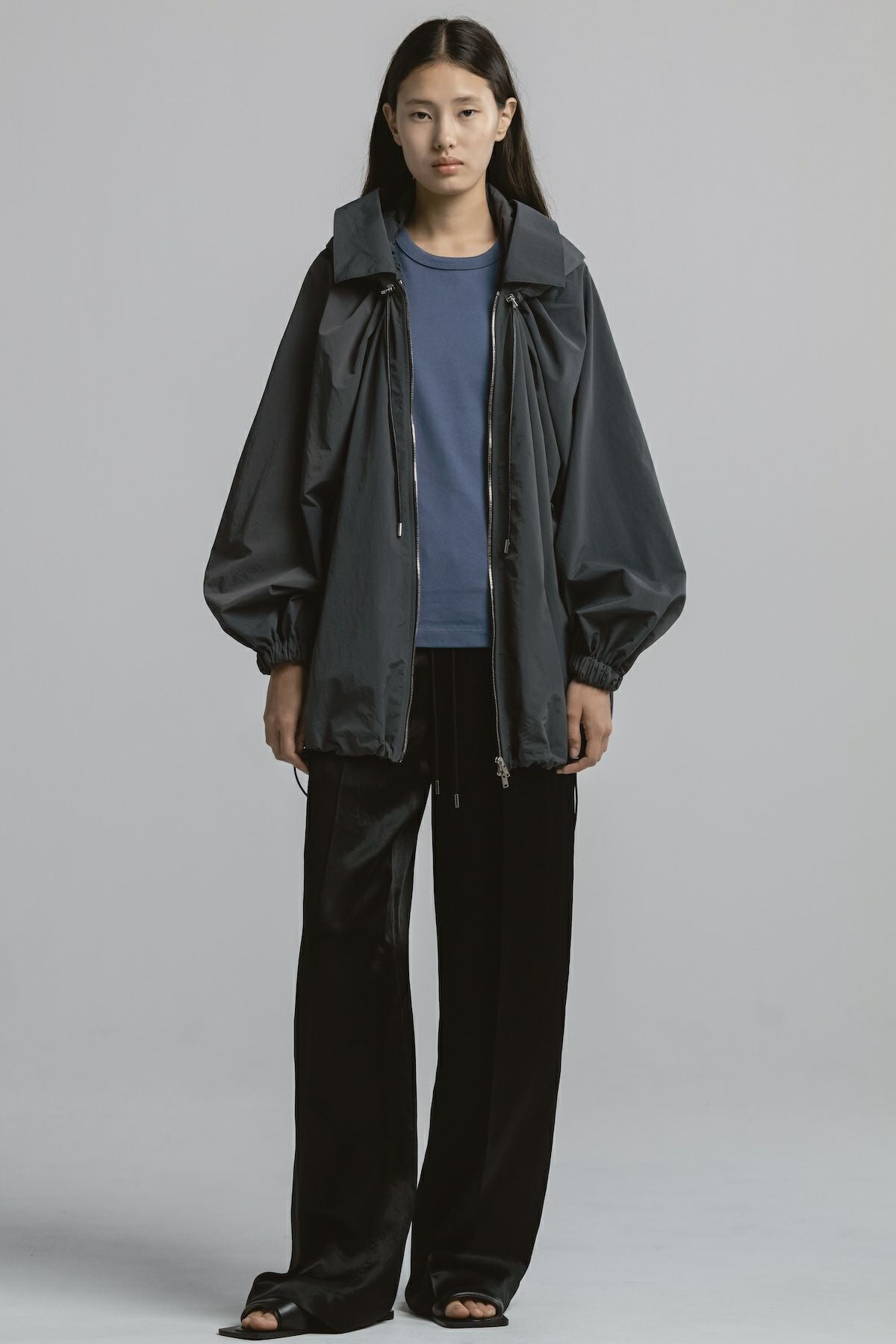 NYLON HOODIE BLOUSON | CINOH