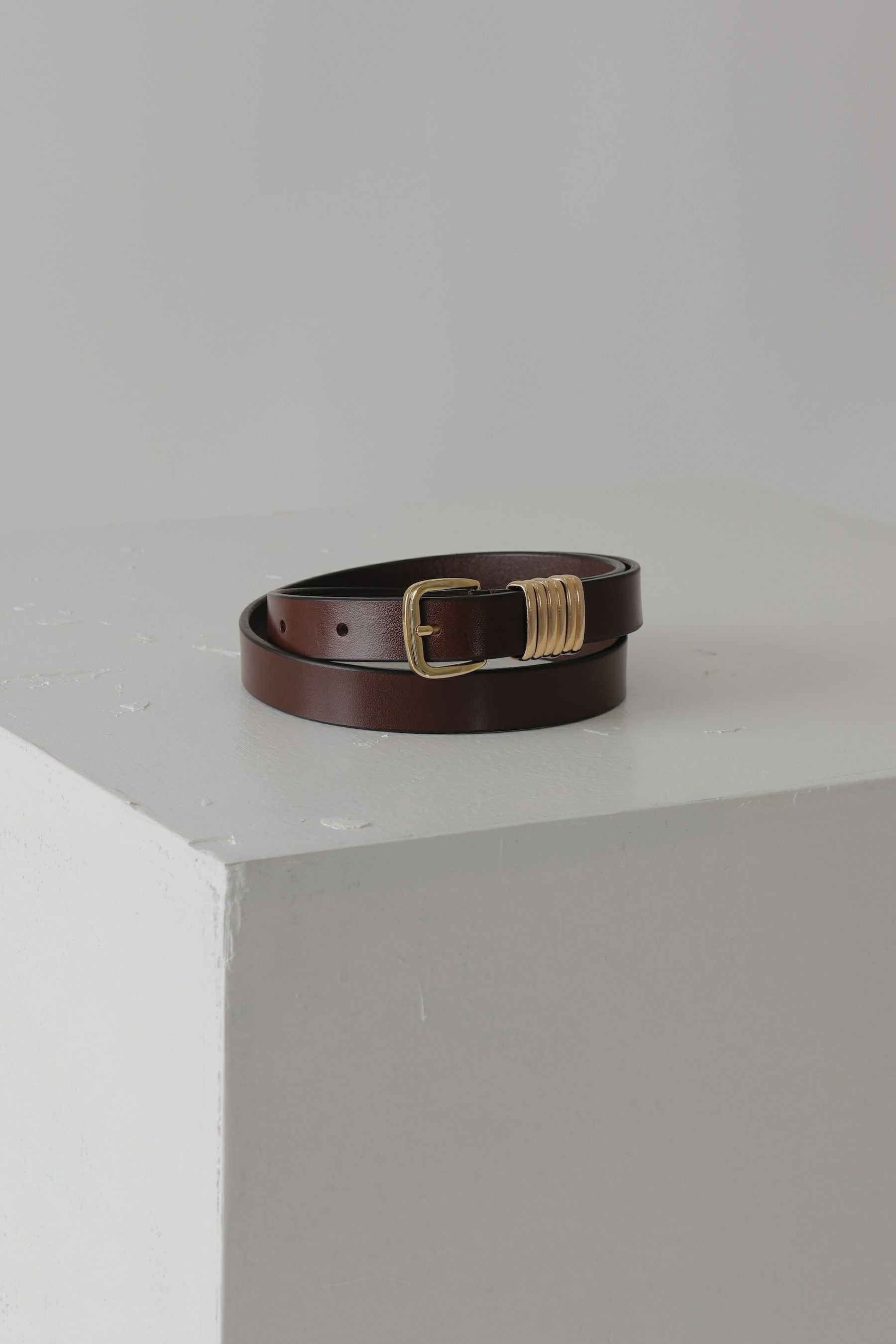 SLIM LEATHER BELT | CINOH