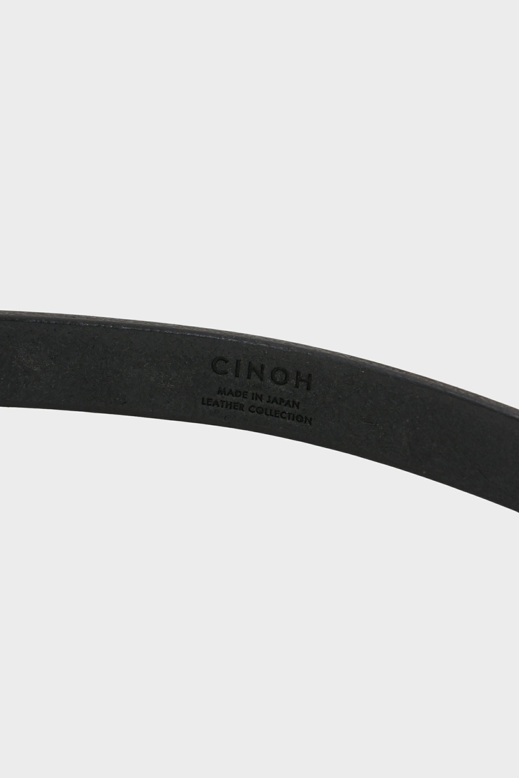 SLIM LEATHER BELT | CINOH