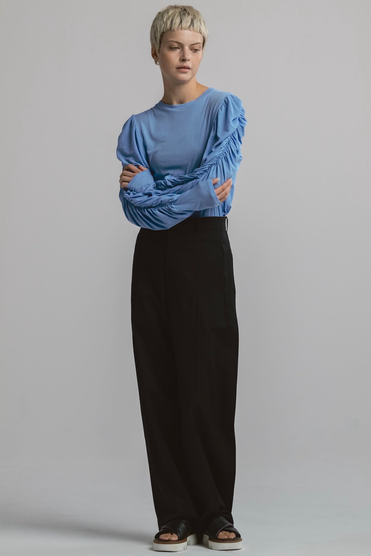 HIGH-TWIST WOOL/PANTS | CINOH