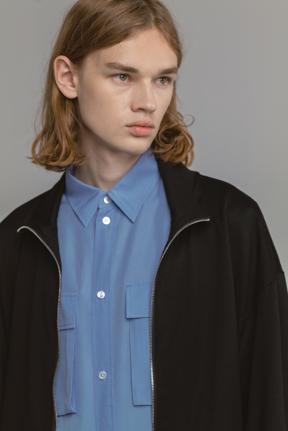 REFINA/ZIP BLOUSON | CINOH
