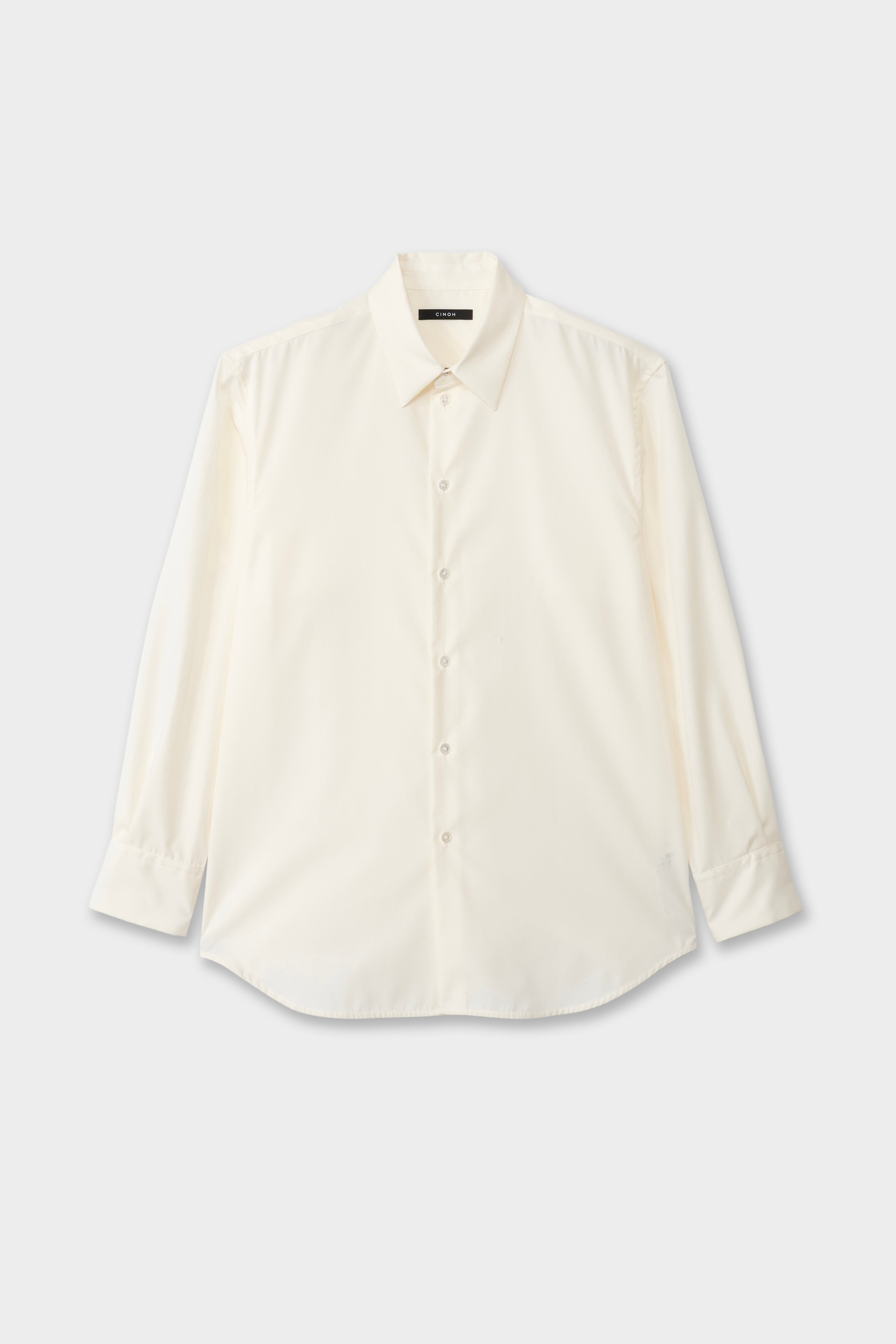 CINOH シャツ ASYMMETRIC BOSOM SHIRT | CINOH