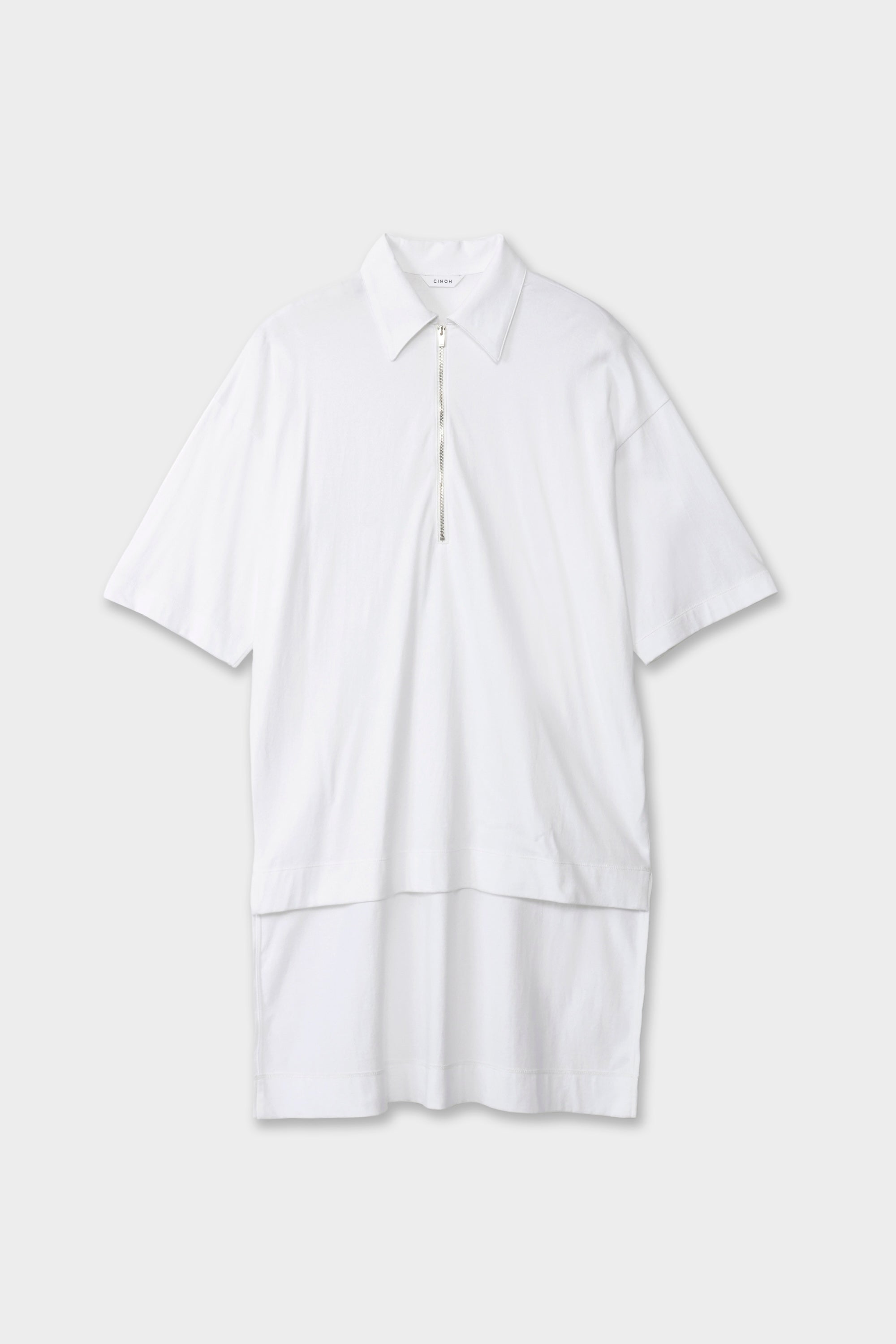 SUVIN COTTON / HALF-ZIP TOP | CINOH