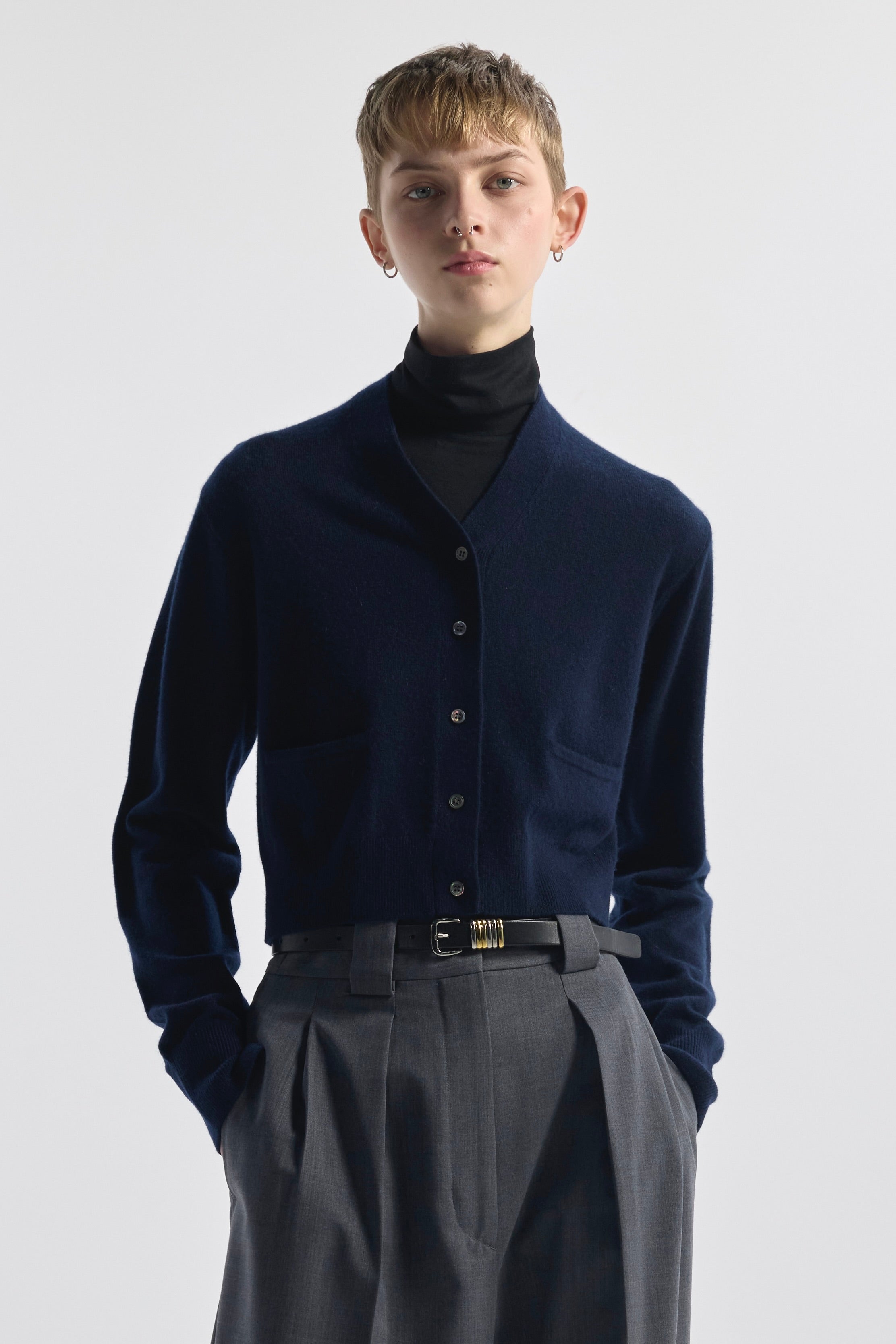 【新品未使用タグ付き】CINOH　JACKET DRESS BLACK WOMENS新作 | CINOH