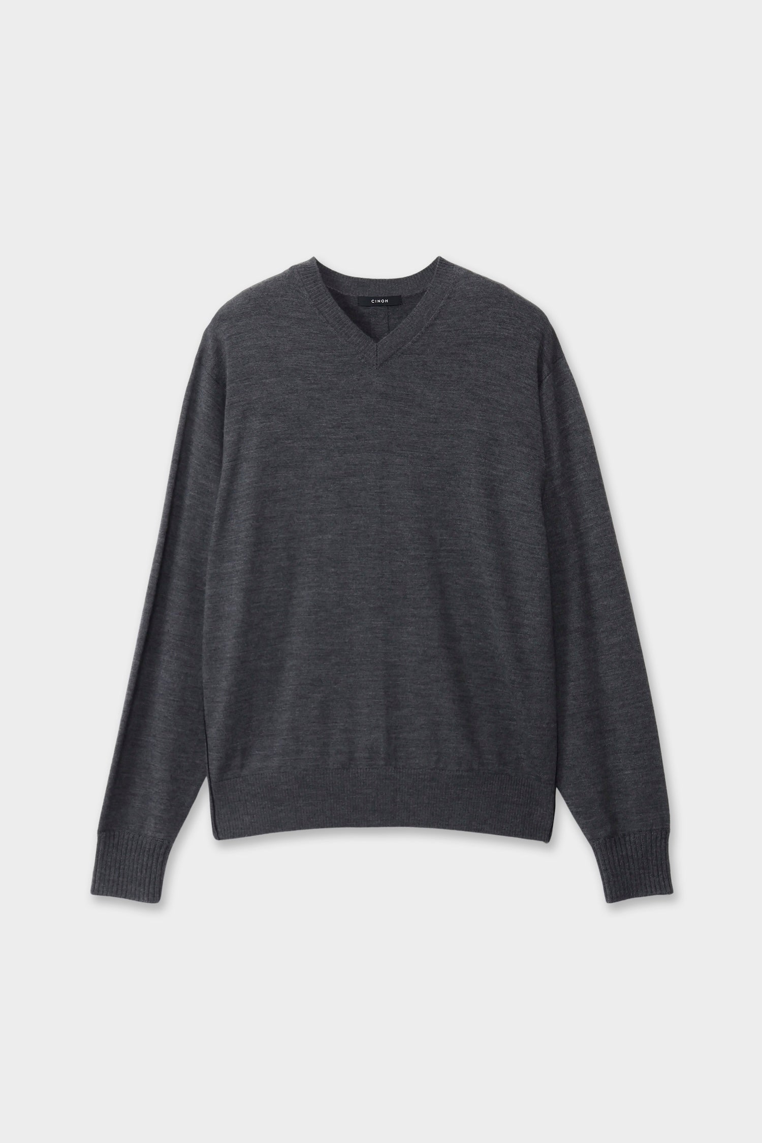 15.5μ WOOL / V-NECK KNIT | CINOH